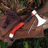 Handmade AXE with Brown Handle