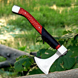 Handmade AXE with Brown Handle