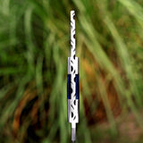 Handmade Karambit Knife Blue Resin