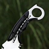 Handmade Karambit Knife Black Resin