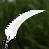 Handmade Karambit Knife Black Resin