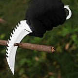 Handmade Karambit Knife Black Resin