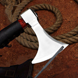 Handmade AXE with Brown Handle