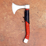 Handmade AXE with Brown Handle
