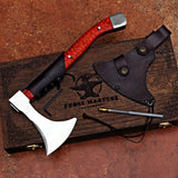 Handmade AXE with Brown Handle
