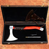 Handmade AXE with Brown Handle