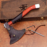 Handmade AXE with Brown Handle