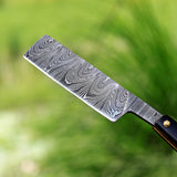 Handmade Straight Razor with Wooden Box – Ideal Gift for Grooming Enthusiasts