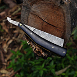 Handmade Straight Razor with Wooden Box – Ideal Gift for Grooming Enthusiasts