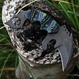 Handmade Karambit Green and Black
