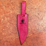 Damascus Hunting Knife Custom Handmade Damascus Steel Hunting Knife with Leather Cover – Anniversary/Birthday Gift