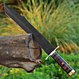 Powder Coated Machete Custom Handmade Carbon Steel Machete with Powder Coating and Leather Cover – Anniversary/Birthday Gift