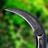 Black Moon Karambit Custom Handmade J2 Steel Karambit Knife with Leather Cover – Anniversary/Birthday Gift