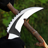 Red Wood Karambit Custom Handmade J2 Steel Karambit Knife with Leather Cover – Anniversary/Birthday Gift