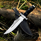 Panther Knife Custom Handmade J2 Steel Hunting Knife with Leather Cover – Anniversary/Birthday Gift