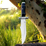 Panther Knife Custom Handmade J2 Steel Hunting Knife with Leather Cover – Anniversary/Birthday Gift