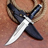 Panther Knife Custom Handmade J2 Steel Hunting Knife with Leather Cover – Anniversary/Birthday Gift