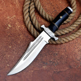 Panther Knife Custom Handmade J2 Steel Hunting Knife with Leather Cover – Anniversary/Birthday Gift