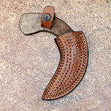 Black Moon Karambit Custom Handmade J2 Steel Karambit Knife with Leather Cover – Anniversary/Birthday Gift