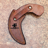 Black Moon Karambit Custom Handmade J2 Steel Karambit Knife with Leather Cover – Anniversary/Birthday Gift