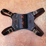 Powder Coated Sword Custom Handmade Carbon Steel Machete with Leather Cover – Anniversary/Birthday Gift