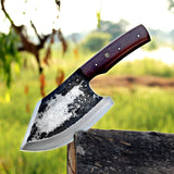 Hand Forged Cleaver Knife, Meat Chopper, Splitter, Perfect Gift on Halloween & Anniversary for Him