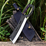 Hand Forged Cleaver Knife, Meat Chopper, Splitter, Perfect Gift on Halloween & Anniversary for Him