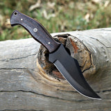 Set of 06 Handmade Carbon Steel Skinners with Wooden Box – Ideal Gift for Knife Collectors