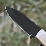 Set of 06 Handmade Carbon Steel Skinners with Wooden Box – Ideal Gift for Knife Collectors