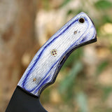 Set of 06 Handmade Carbon Steel Skinners with Wooden Box – Ideal Gift for Knife Collectors