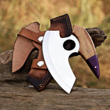 Personalized Small Pizza Cutter, Custom Hand-Forged and Perfect Gift on Birthday & New Year for Him/Her