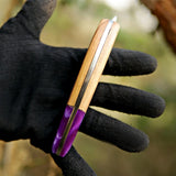 Personalized Small Pizza Cutter, Custom Hand-Forged and Perfect Gift on Birthday & New Year for Him/Her