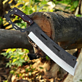 Hand Forged Cleaver Knife, Meat Chopper, Splitter, Perfect Gift on Halloween & Anniversary for Him