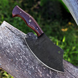 Hand Forged Cleaver Knife, Meat Chopper, Splitter, Perfect Gift on Halloween & Anniversary for Him