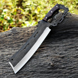 Hand Forged Cleaver Knife, Meat Chopper, Splitter, Perfect Gift on Halloween & Anniversary for Him