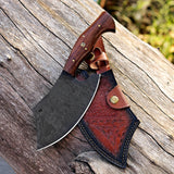 Hand Forged Cleaver Knife, Meat Chopper, Splitter, Perfect Gift on Halloween & Anniversary for Him