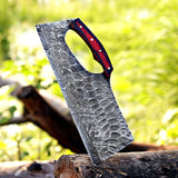 Hand Forged Cleaver Knife, Meat Chopper, Splitter, Perfect Gift on Halloween & Anniversary for Him