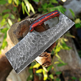 Hand Forged Cleaver Knife, Meat Chopper, Splitter, Perfect Gift on Halloween & Anniversary for Him