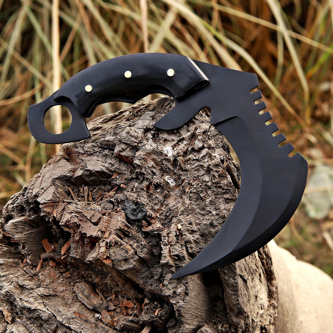 Handmade Powder Coated Exclusive Karambit - Perfect Gift on Christmas & New Year for Him