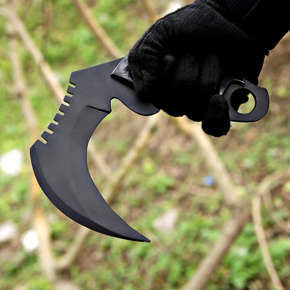 Handmade Powder Coated Exclusive Karambit - Perfect Gift on Christmas & New Year for Him