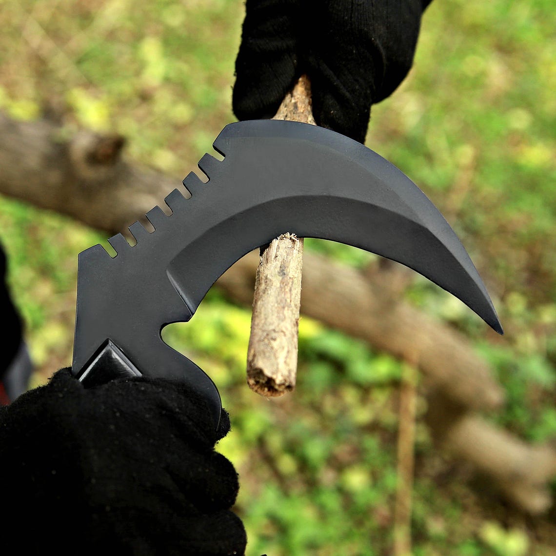 Handmade Powder Coated Exclusive Karambit - Perfect Gift on Christmas & New Year for Him