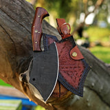 Hand Forged Cleaver Knife, Meat Chopper, Splitter, Perfect Gift on Halloween & Anniversary for Him